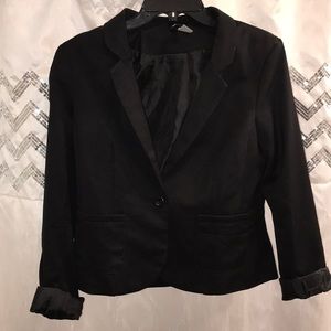 Dressy black blazer